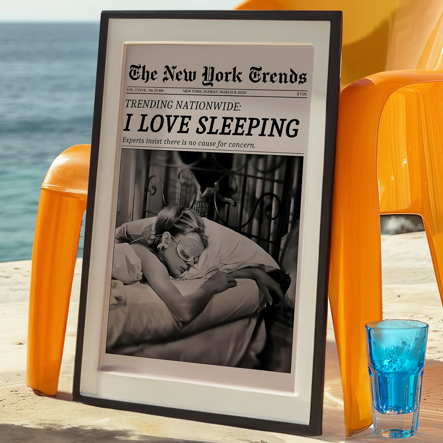 I Love Sleeping Poster Prints