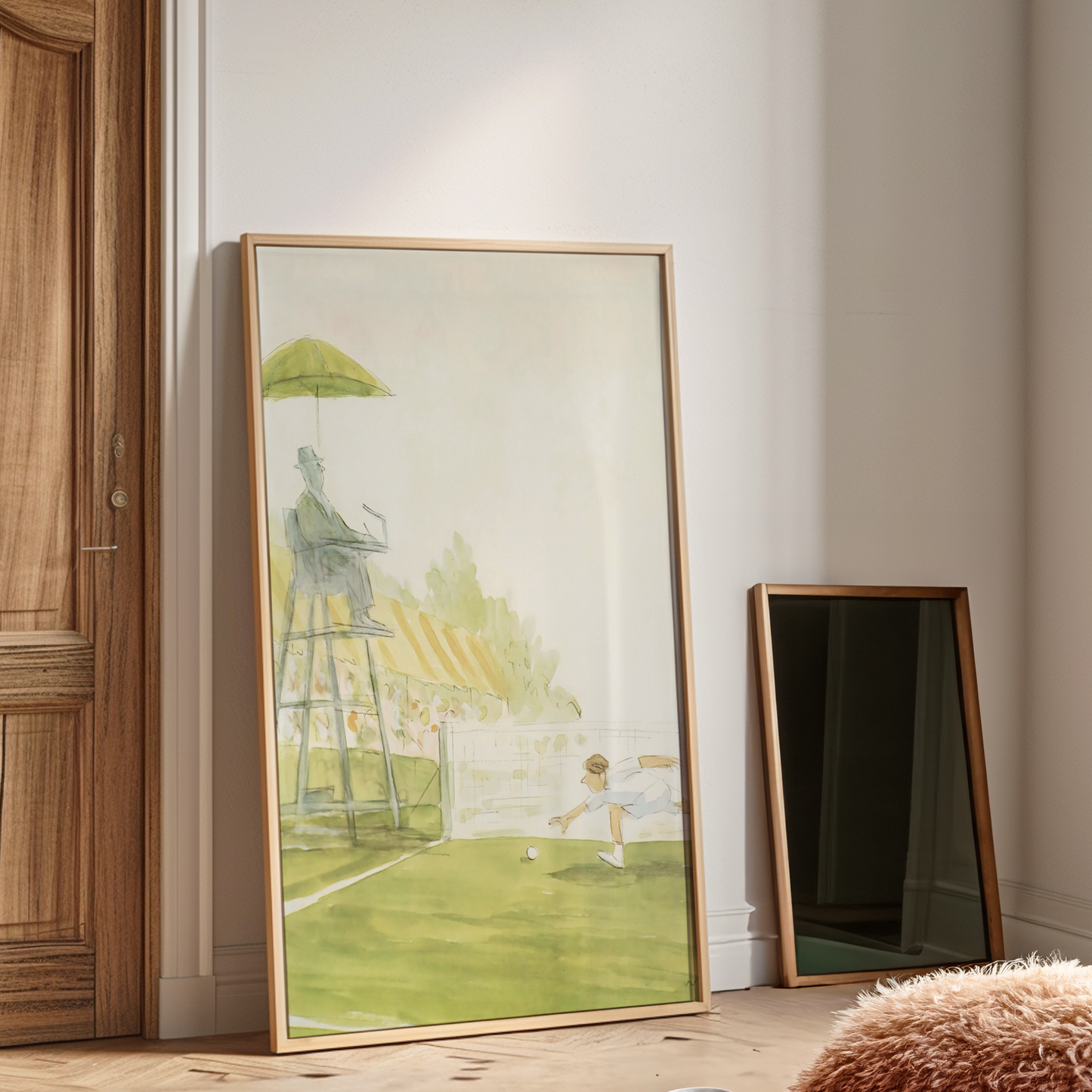 The New Yorker Magazine Cover Print July 24 1978 Issue | Retro Tennis Wall Art Poster for Vintage Sports Decor