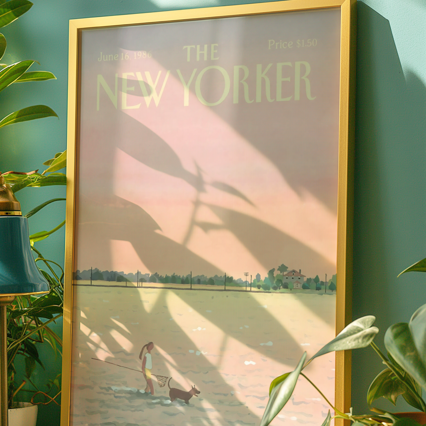 The New Yorker Magazine Cover Print June 16 1986 Issue