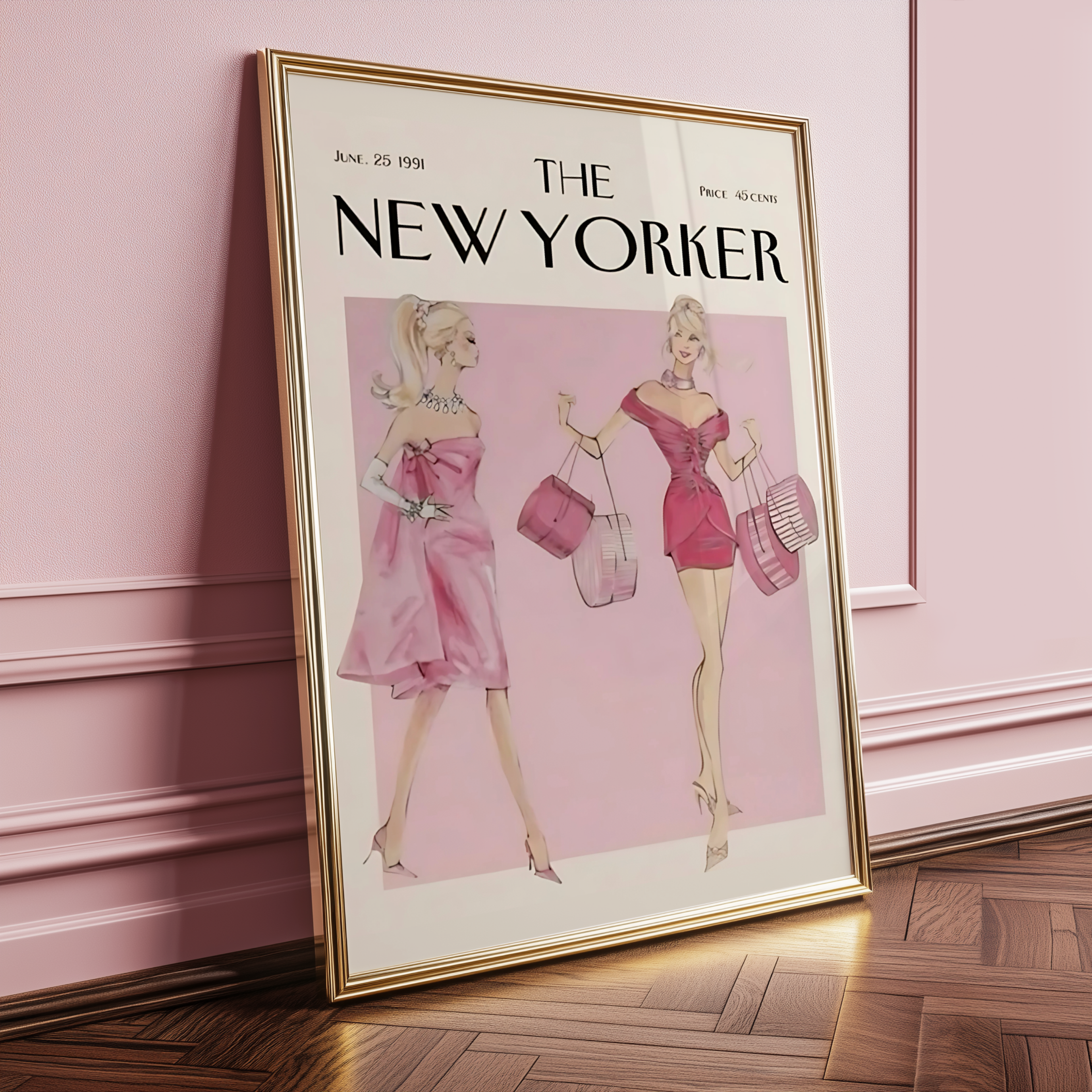 June 1991 /Vogue cover//ヴォーグ/アートポスター June 1991 /Vogue June 1991 /Vogue cover//ヴォーグ/アートポスター June 1991 /Vogue