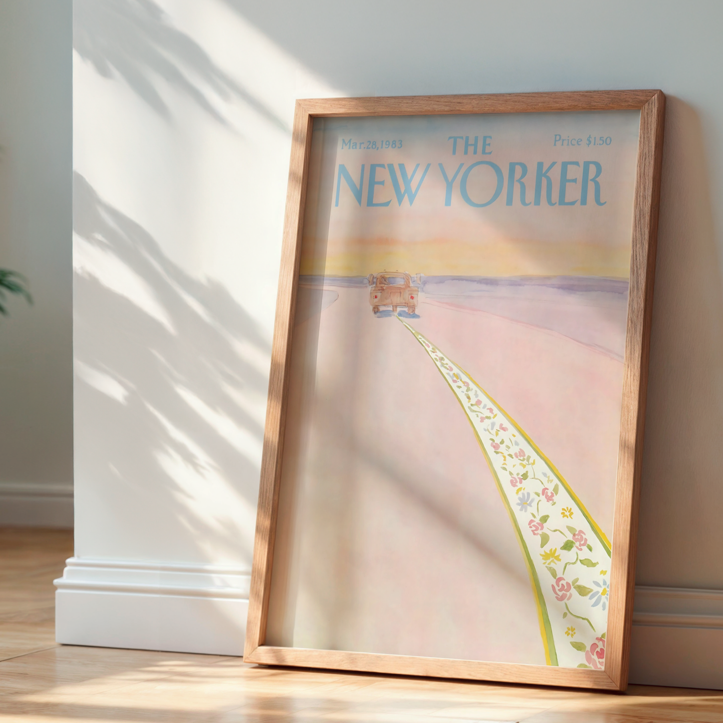 The New Yorker Magazine Cover Print March 28 1983 Issue