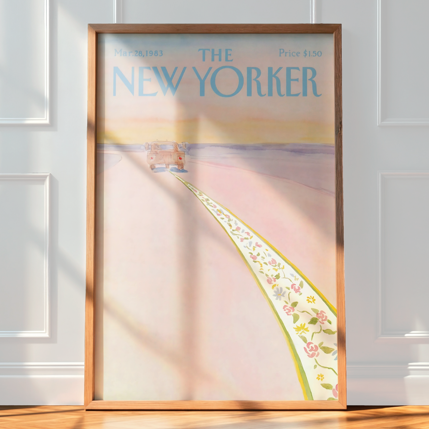 The New Yorker Magazine Cover Print March 28 1983 Issue