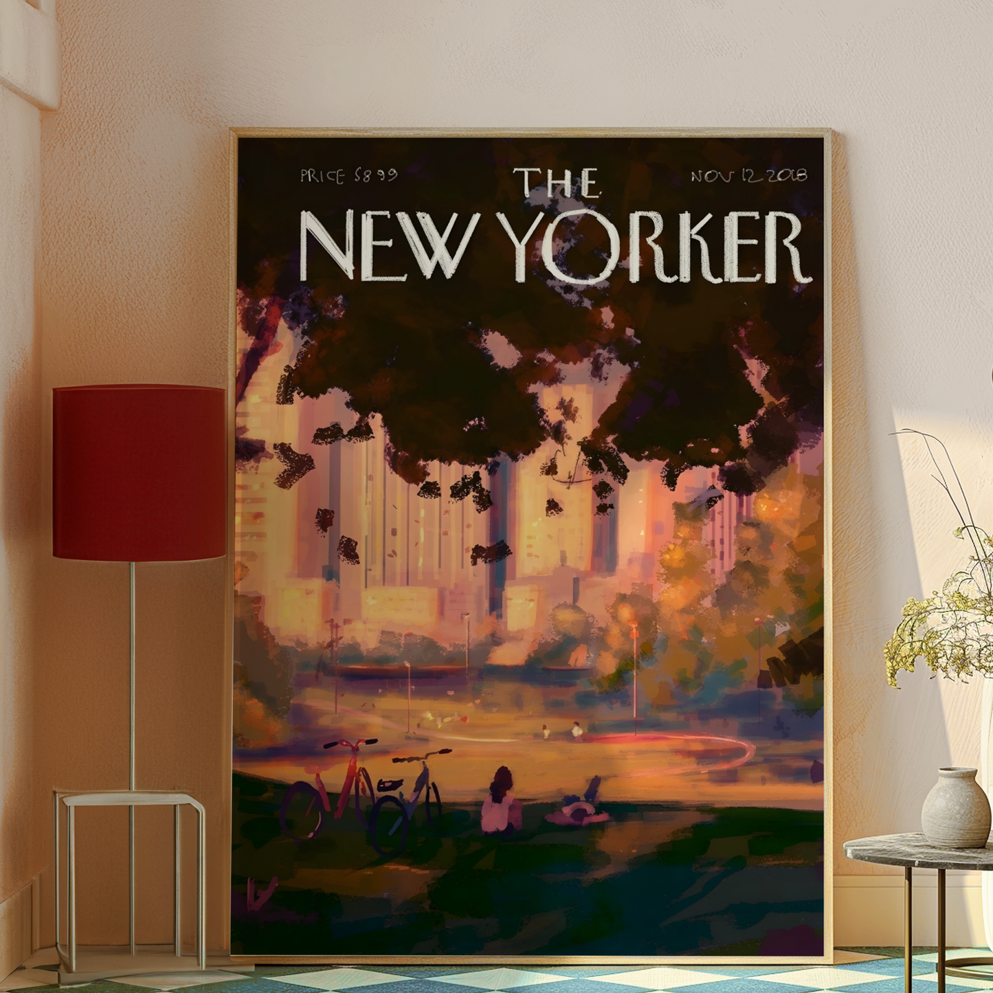 The New Yorker Magazine Cover Print November 12 2018 Issue