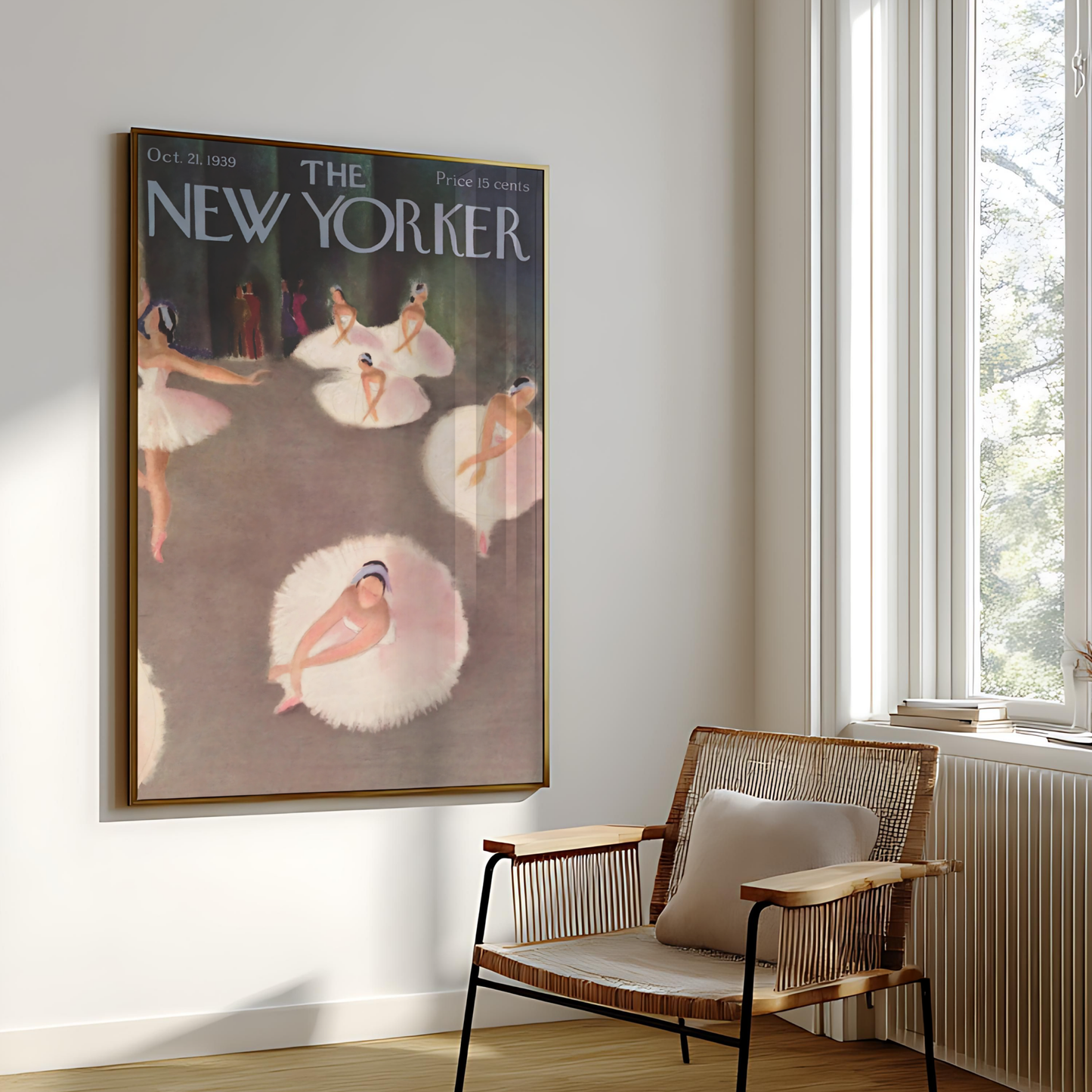 The New Yorker Magazine Cover Print October 21 1939 Issue