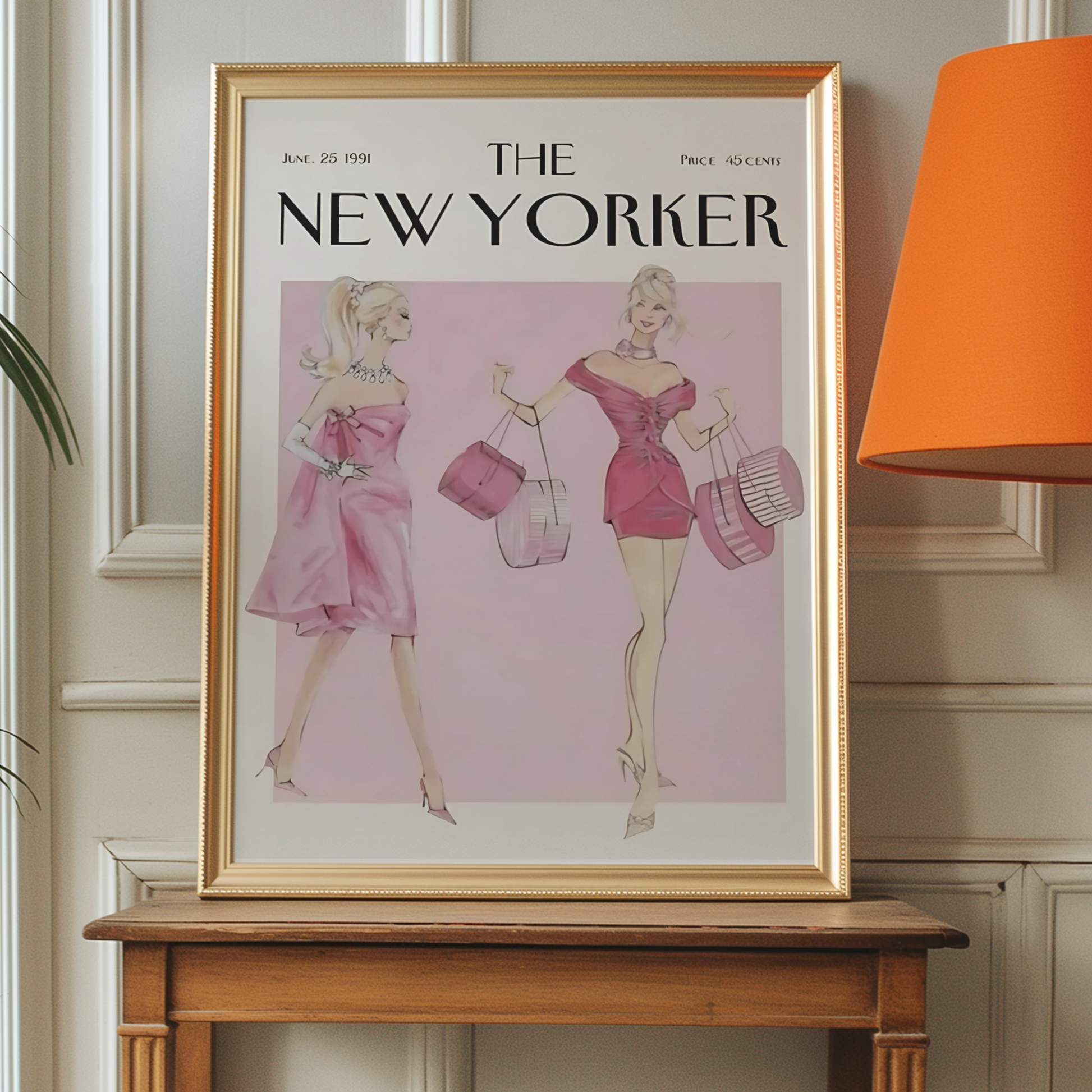 The New Yorker Magazine Cover Print June 25 1991 Issue