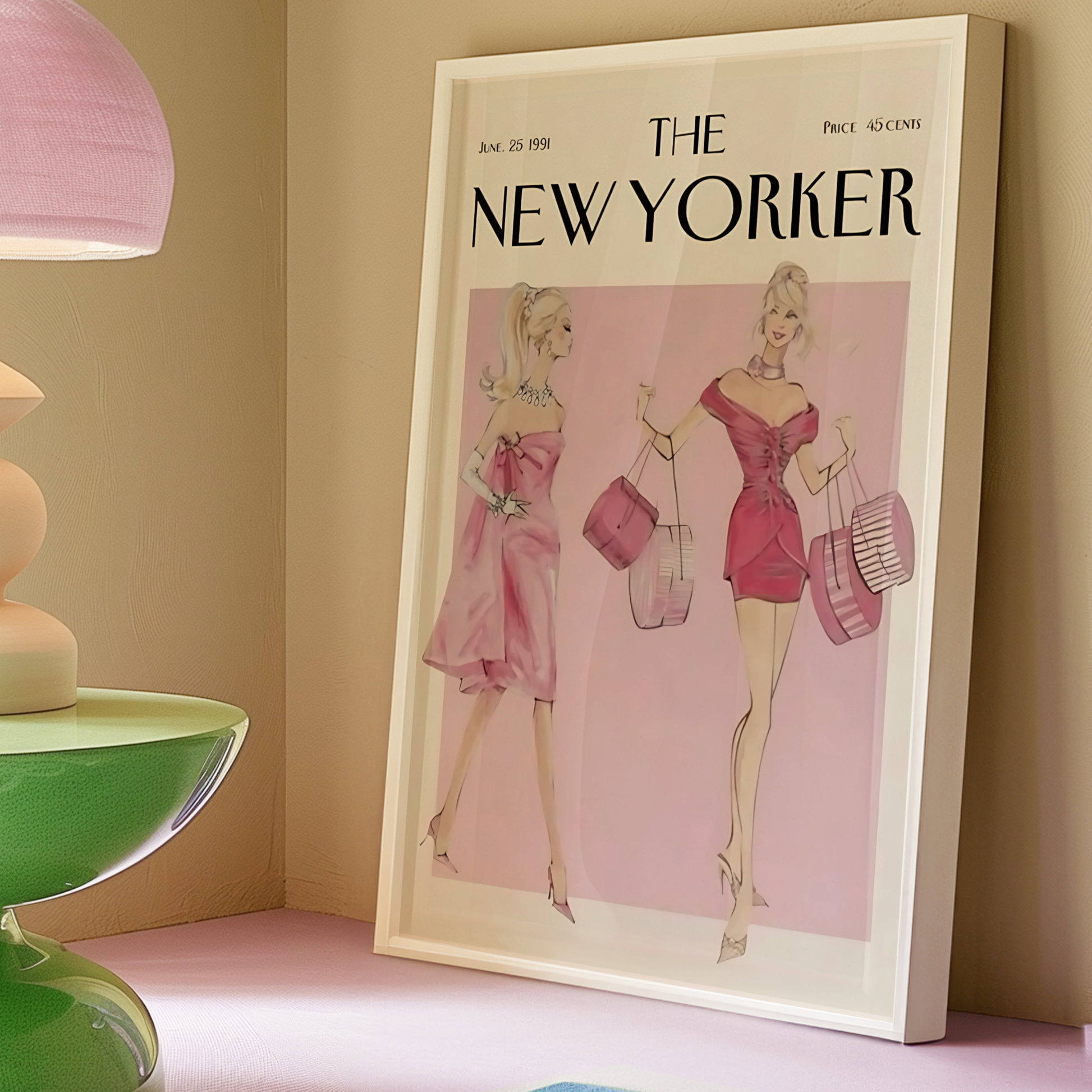 The New Yorker Magazine Cover Print June 25 1991 Issue