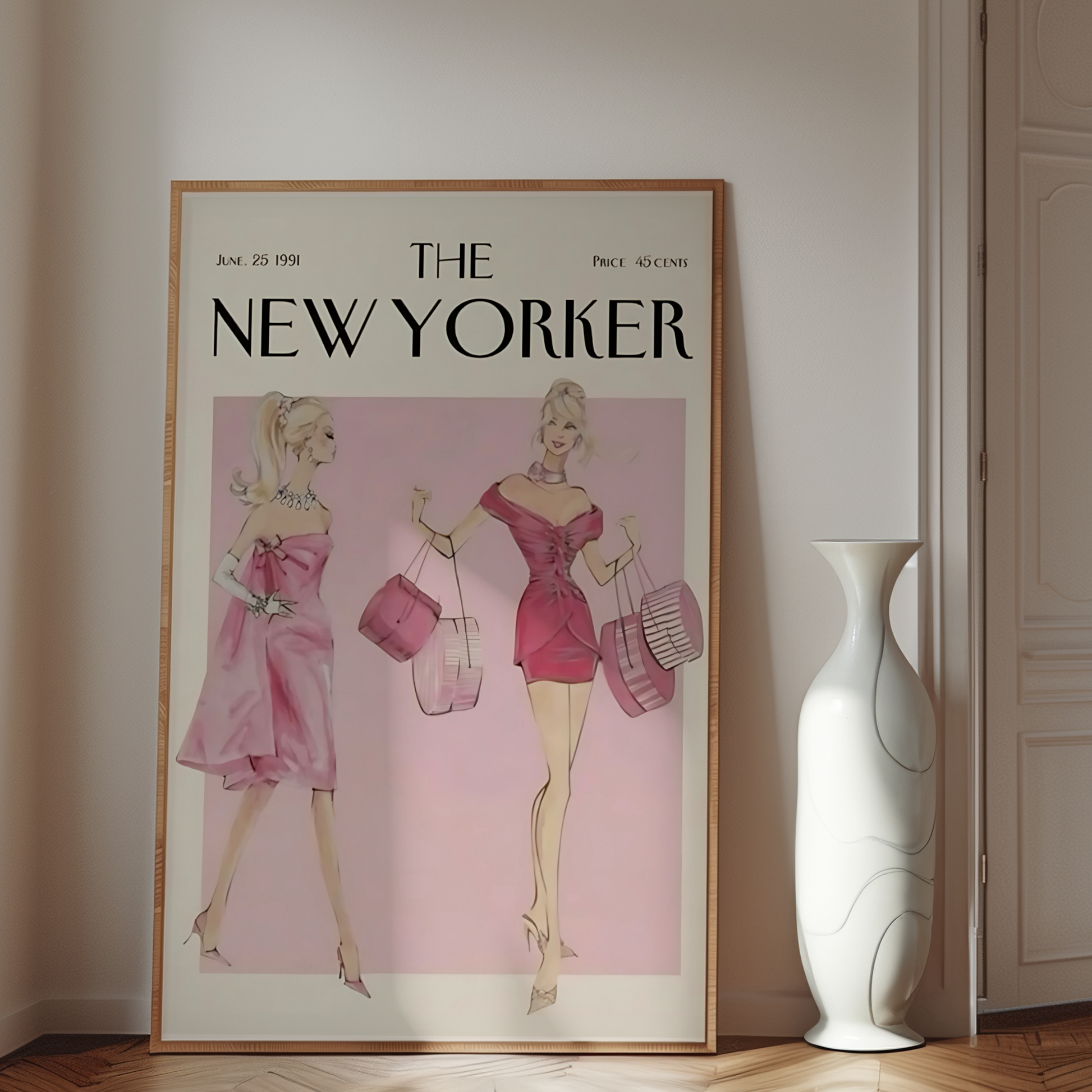 The New Yorker Magazine Cover Print June 25 1991 Issue