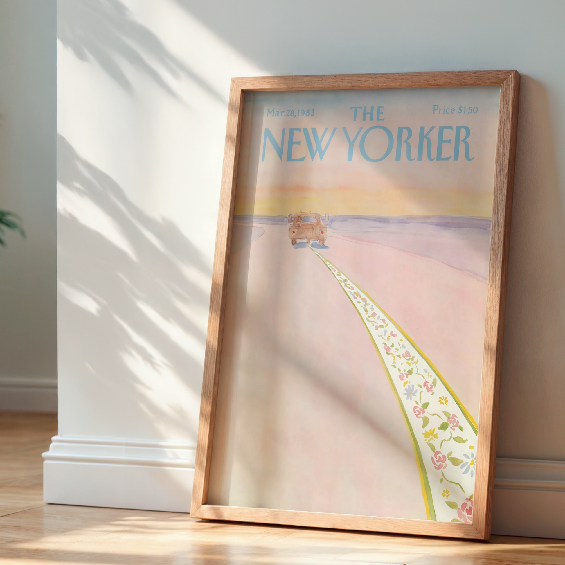 The New Yorker Magazine Cover Print March 28 1983 Issue