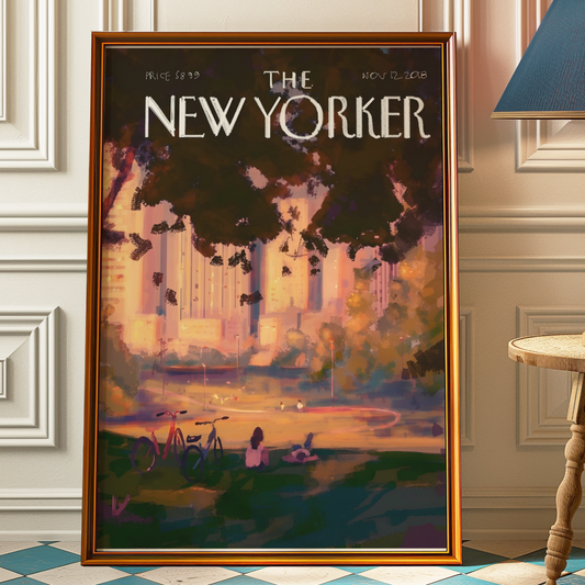 The New Yorker Magazine Cover Print November 12 2018 Issue