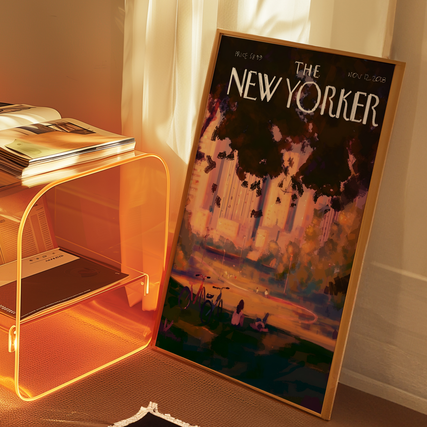 The New Yorker Magazine Cover Print November 12 2018 Issue