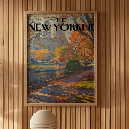 The New Yorker Magazine Cover Print October 15 1953 Issue