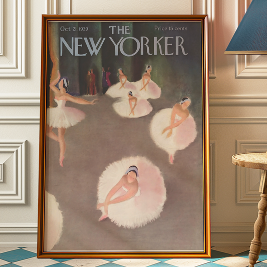 The New Yorker Magazine Cover Print October 21 1939 Issue