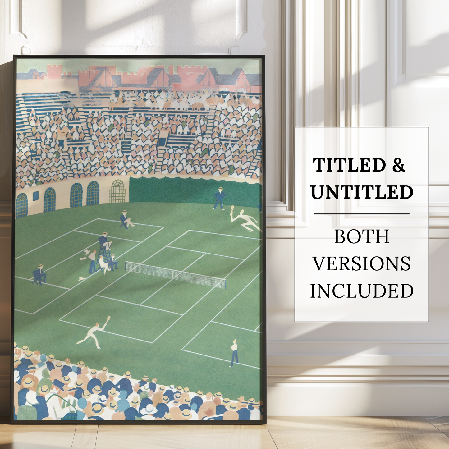 The New Yorker Magazine Cover Print September 10 1932 Issue | Retro Tennis Wall Art Poster for Vintage Green Sports Decor