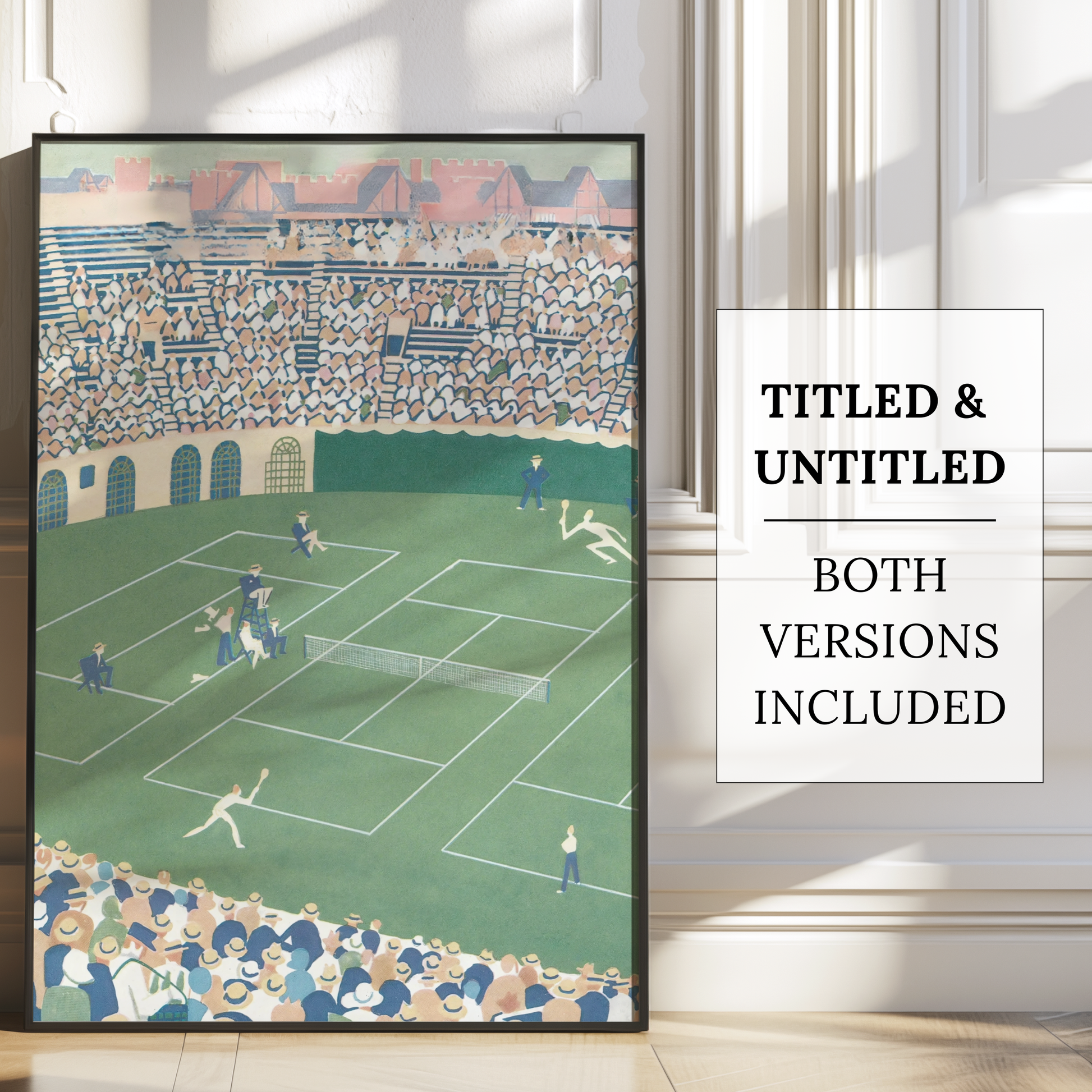 The New Yorker Magazine Cover Print September 10 1932 Issue | Retro Tennis Wall Art Poster for Vintage Green Sports Decor