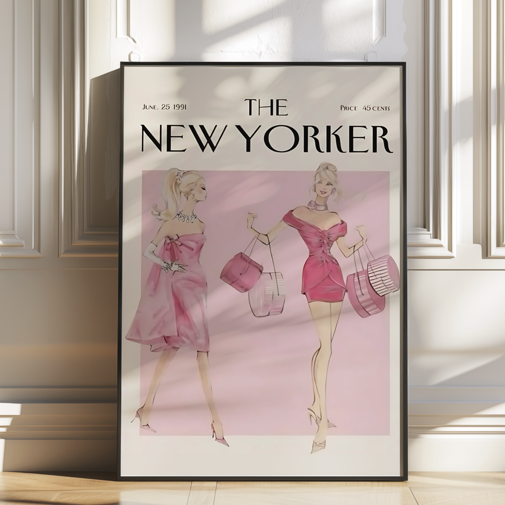 new yorker June 25 1991 issue cover wall art poster prints